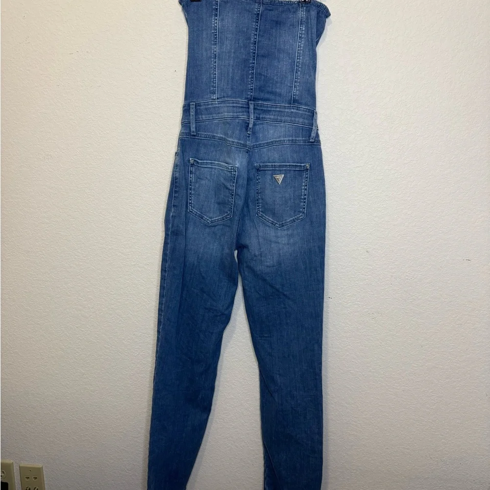 GUESS Women's Blue Denim Jeans - Picture 2 of 2